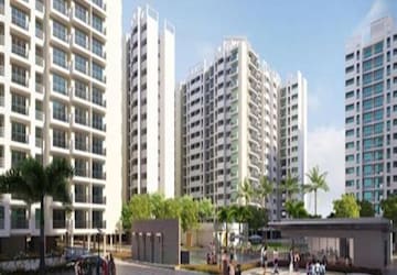 2 BHK Apartment – Exterior View View at Ekta Parks Ville, Virar West - for Rent