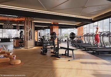 Gym in 3 BHK Apartment at Godrej Regal Pavilion, Gaganpahad – for Sale