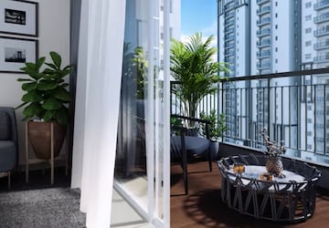 Balcony in 2 BHK Apartment at My Home Tridasa, Tellapur – for Sale