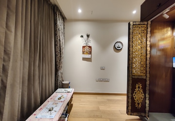 Bathroom in 4 BHK Apartment at Bhartiya Leela Residences, Thanisandra Main Road – for Rent