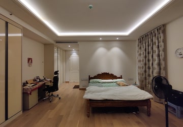 Bedroom in 4 BHK Apartment at Bhartiya Leela Residences, Thanisandra Main Road – for Rent