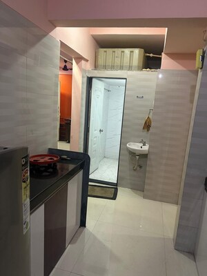 Kitchen in 1 BHK Apartment at Mandar Heights, Virar West – for Sale
