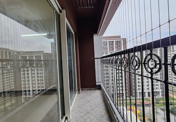 Balcony in 4 BHK Apartment at Sobha Windsor, Whitefield – for Rent