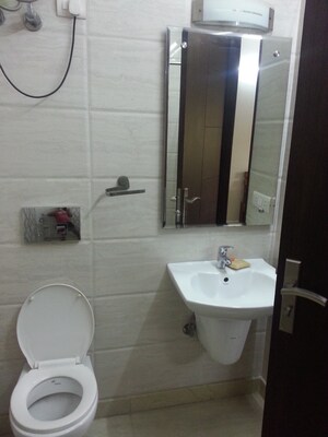 Bathroom in 2 BHK Builder Floor at Green Park – for Rent