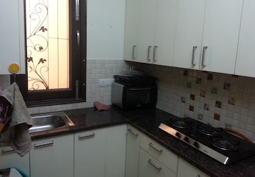 Kitchen in 2 BHK Builder Floor at Green Park – for Rent