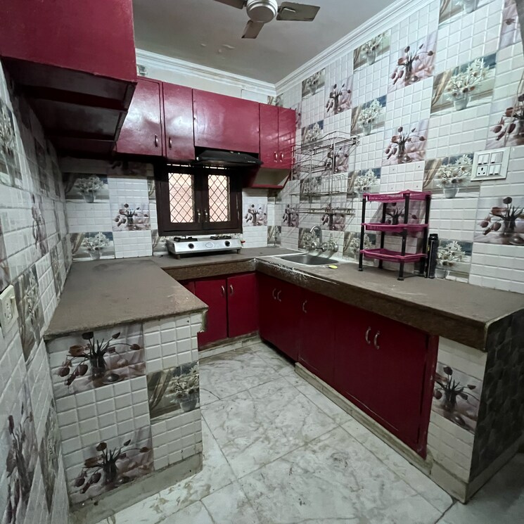 Kitchen, malviya nagar 2.5 Bedroom 900 Sq.Ft. Builder Floor In Malviya Nagar Delhi 9341755