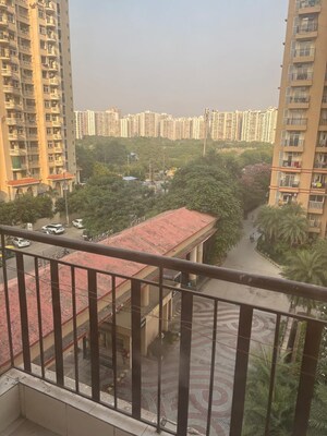 Balcony in 3 BHK Apartment at Amrapali Princely Estate, Sector 76 – for Rent