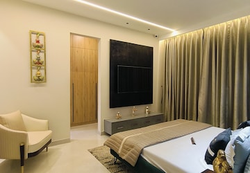 Living Room in 3 BHK Apartment at The Ananta Aspire, Utrathiya – for Sale