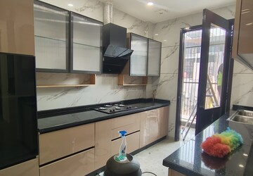 Kitchen in 3 BHK Builder Floor at Saket – for Rent