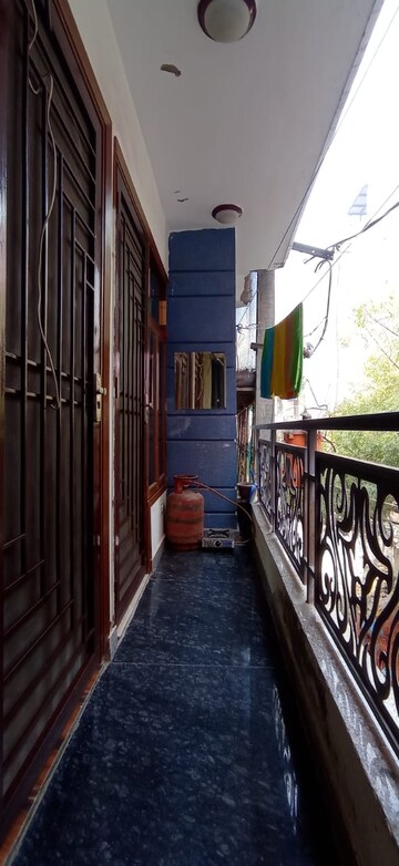 Balcony in 3 BHK Builder Floor at Chattarpur – for Rent