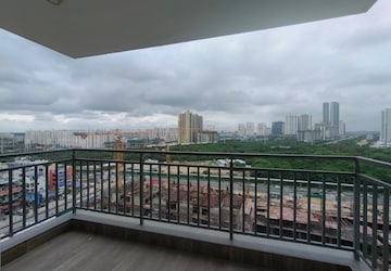Balcony in 3 BHK Apartment at Rajapushpa Provincia, Narsingi – for Rent