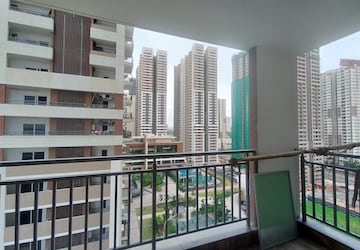 Balcony in 3 BHK Apartment at Rajapushpa Provincia, Narsingi – for Rent