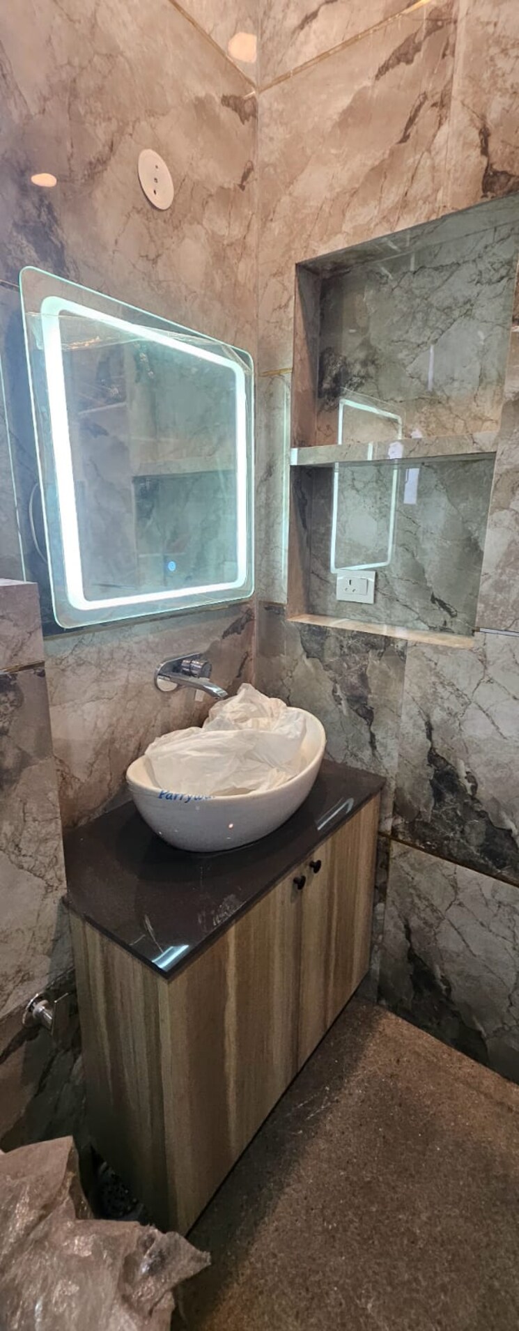 Bathroom, ansal-sushant-apartments 3 Bedroom 215 Sq.Ft. Builder Floor In Sushant Lok I Gurgaon 9341936