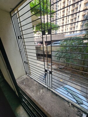 Balcony in 1 BHK Apartment at Panchamrut CHS Thane, Ghodbunder Road – for Rent