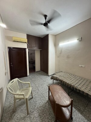 Bedroom in 1 RK Independent House at Sector 10 – for Rent