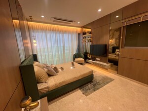 Living Room in 3 BHK Apartment at Godrej Eternal Palms, Sanpada – for Sale