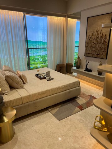 Bedroom in 3 BHK Apartment at Godrej Eternal Palms, Sanpada – for Sale