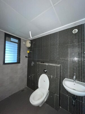 Bathroom in 2 BHK Apartment at Lodha Palava City Lakeshore Greens, Dombivli East – for Rent