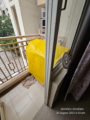 Balcony in 2 BHK Apartment at Shree Vardhman Mantra, Sector 67 – for Rent