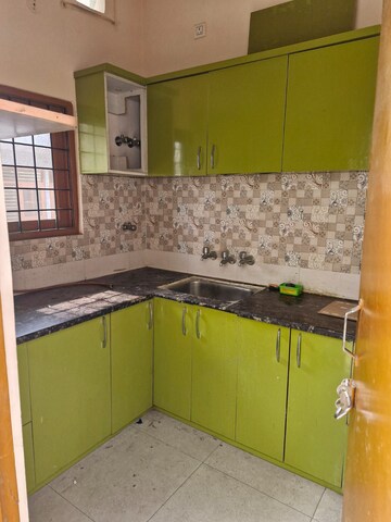 Kitchen in 1 RK Independent House at Sector 15 – for Rent