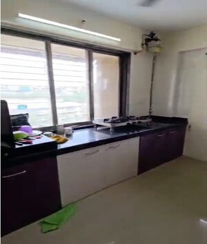 Kitchen in 3 BHK Apartment at Chhaya Society, Chembur – for Rent