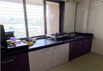 Kitchen in 3 BHK Apartment at Chhaya Society, Chembur – for Rent