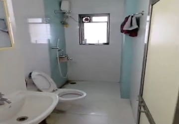 Bathroom in 3 BHK Apartment at Chhaya Society, Chembur – for Rent