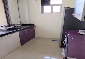 Kitchen in 3 BHK Apartment at Chhaya Society, Chembur – for Rent