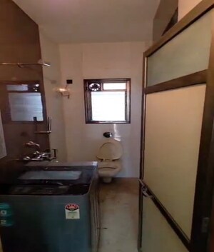 Bathroom in 3 BHK Apartment at Chhaya Society, Chembur – for Rent