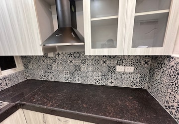 Kitchen in 2 BHK Apartment at Shree Vardhman Mantra, Sector 67 – for Rent