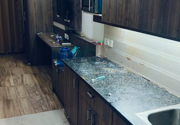 Kitchen in 1 BHK Apartment at Paramount Golfforeste, Zeta I Greater Noida – for Rent