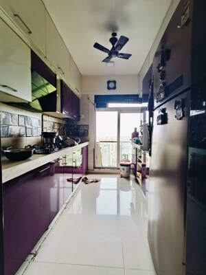 Kitchen in 3 BHK Apartment at Galaxy Greenwoods, Kharghar – for Sale