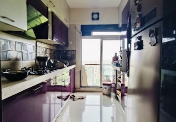 Kitchen in 3 BHK Apartment at Galaxy Greenwoods, Kharghar – for Sale