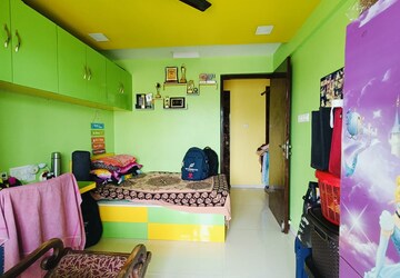 Bedroom in 3 BHK Apartment at Galaxy Greenwoods, Kharghar – for Sale