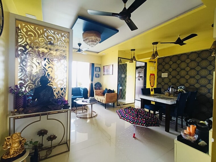 Living Room, galaxy-greenwoods 3 Bedroom 1750 Sq.Ft. Apartment In Kharghar Navi Mumbai 9342222