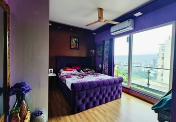 Bedroom in 3 BHK Apartment at Galaxy Greenwoods, Kharghar – for Sale