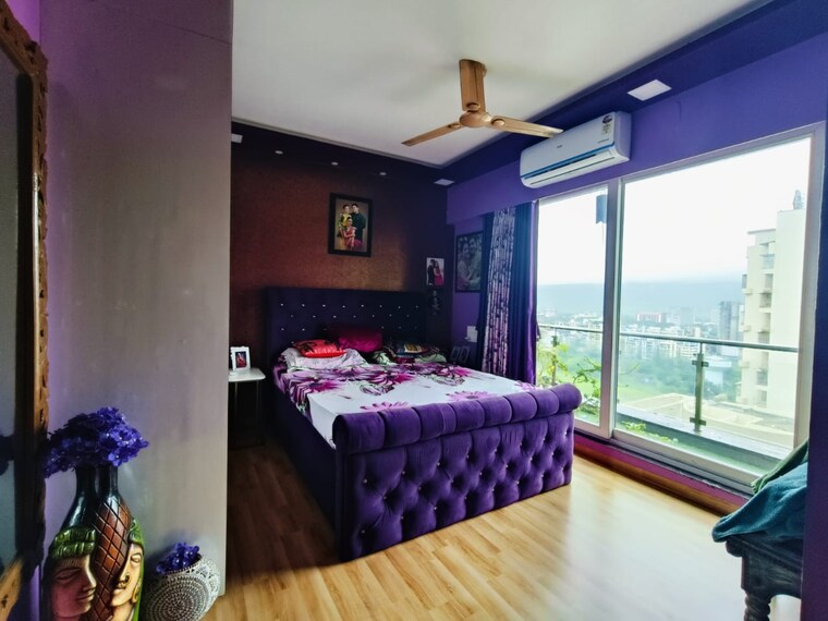 Bedroom, galaxy-greenwoods 3 Bedroom 1750 Sq.Ft. Apartment In Kharghar Navi Mumbai 9342222