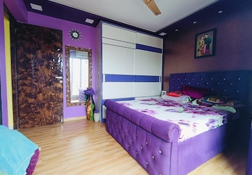 Bedroom in 3 BHK Apartment at Galaxy Greenwoods, Kharghar – for Sale
