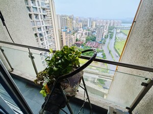 Balcony in 3 BHK Apartment at Galaxy Greenwoods, Kharghar – for Sale