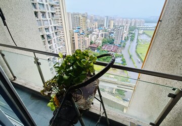 Balcony in 3 BHK Apartment at Galaxy Greenwoods, Kharghar – for Sale