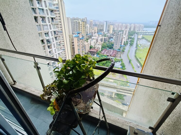 Balcony, galaxy-greenwoods 3 Bedroom 1750 Sq.Ft. Apartment In Kharghar Navi Mumbai 9342222