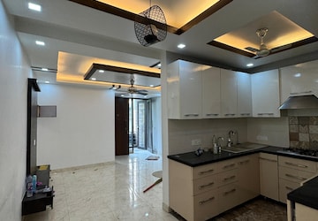 Kitchen in 2 BHK Builder Floor at Malviya Nagar – for Rent