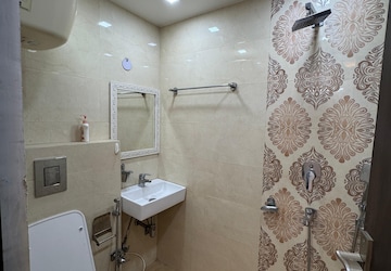 Bathroom in 2 BHK Builder Floor at Malviya Nagar – for Rent
