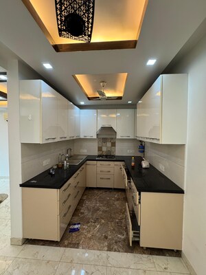Kitchen in 2 BHK Builder Floor at Malviya Nagar – for Rent