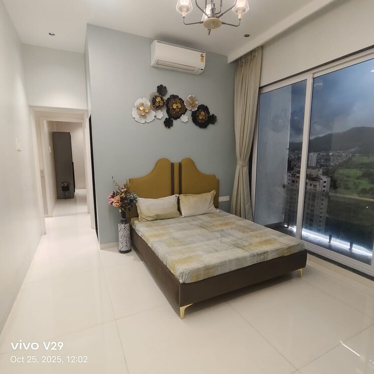 Master Bedroom, pokhran road no one 3 Bedroom 1262 Sq.Ft. Apartment In Pokhran Road No One Thane 9342384