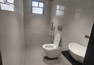 Bathroom in 3 BHK Apartment at Pokhran Road No One – for Sale