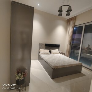 Master Bedroom in 3 BHK Apartment at Pokhran Road No One – for Sale