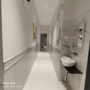 Bathroom in 3 BHK Apartment at Pokhran Road No One – for Sale