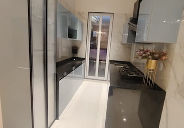 Kitchen in 3 BHK Apartment at Pokhran Road No One – for Sale