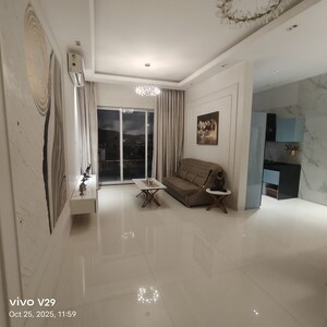 Living Room in 3 BHK Apartment at Pokhran Road No One – for Sale